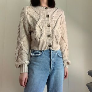 aritzia callisto cardigan